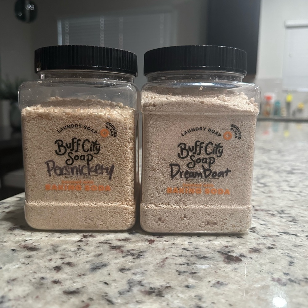 Buff City Soap Baking Soda Laundry Soap - PERSNICKETY & DREAM BOAT (Set of 2)